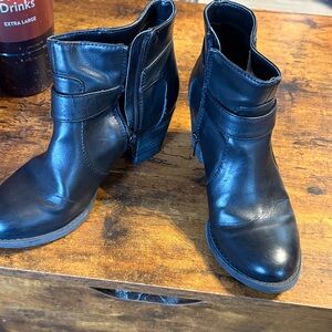 American Eagle Outfitters Black Ankle Booties